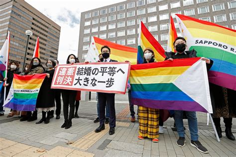 Opinion Japans Sapporo Same Sex Marriage Ruling Paves The Way For