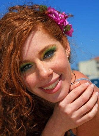 Stacie Snow Redhead Beauty Pale Skin Red Hair