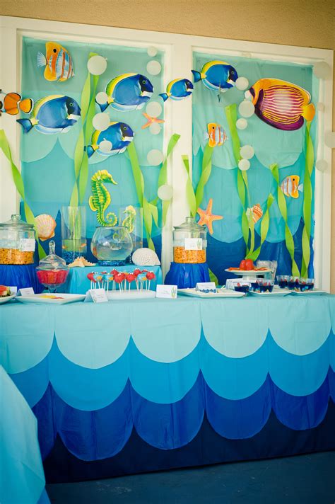 Under The Sea Summer Party Ideas Photo 2 Of 33 Sea Birthday Sea