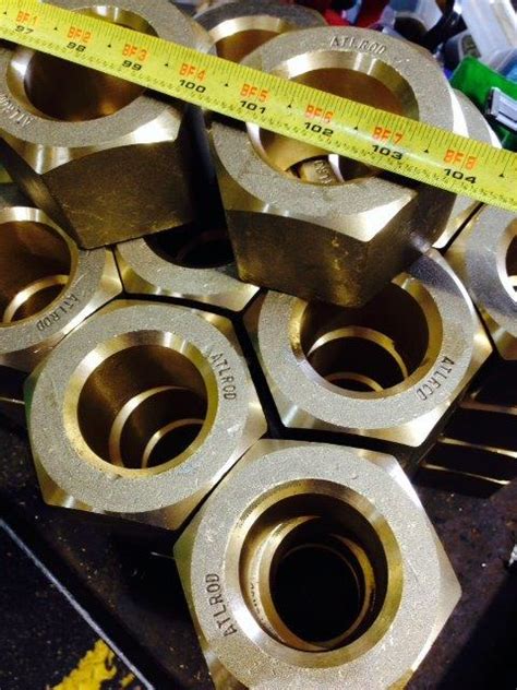 Brass Nuts Pic 5 13 14 2 Atlanta Rod And Manufacturing