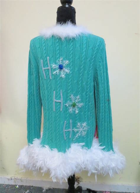 Yeti Abominable Snowman Sweater Light Up Sweater Tacky Ugly Etsy