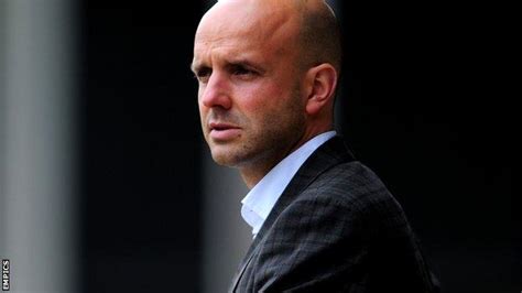 Exeter Boss Paul Tisdale Shocked At Loss To Rochdale Bbc Sport