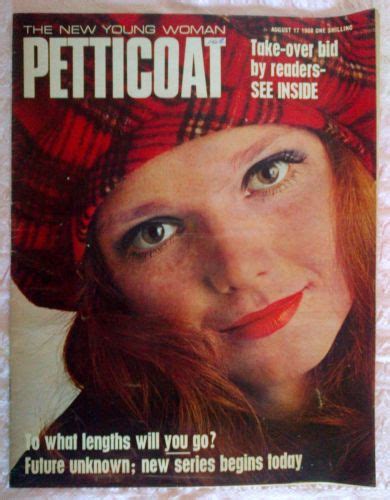 Petticoat Magazine August 17 1968 Petticoat Lesley Jones Will You Go