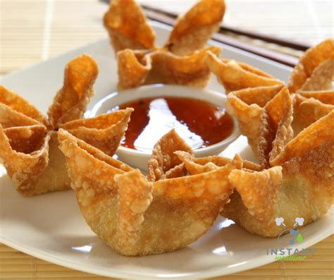 Air Fryer Fried Wontons Easy And Healthy Instant Mealtime