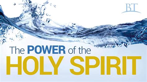 The Power Of The Holy Spirit United Church Of God