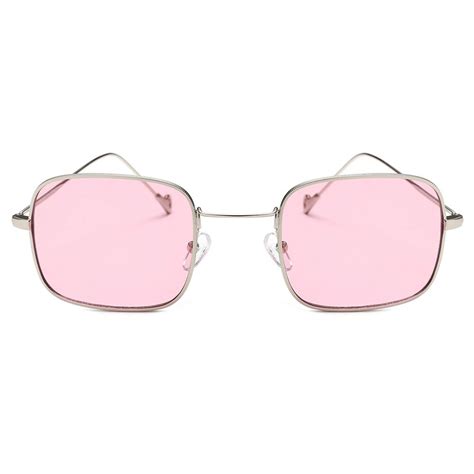 feitong summer sun glasses women fashion quadrate shades sunglasses integrated uv candy colored