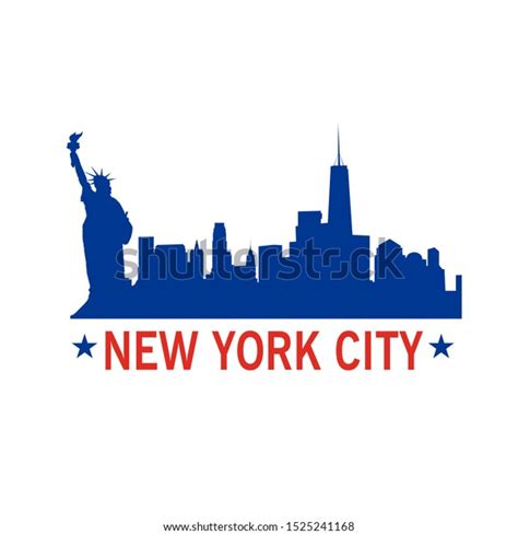New York City Vector Illustration City Stock Vector Royalty Free