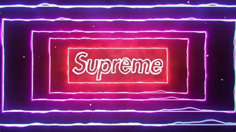 Neon Supreme Live Wallpaper Screensaver Background 4k Uhd Youtube