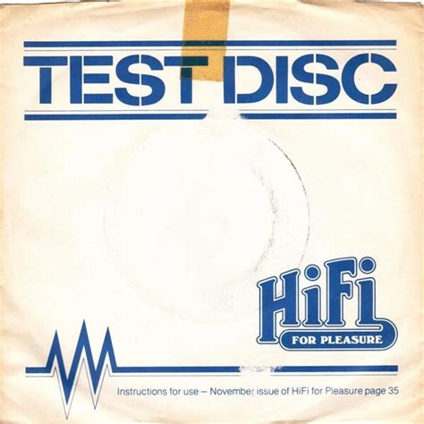 Test Disc Hifi For Pleasure By Various Artists Ep Reviews Ratings Credits Song List