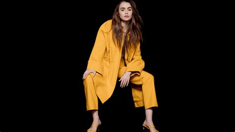 3840x2160 Lily Collins The Observer Photoshoot 12k 4k Hd 4k Wallpapers