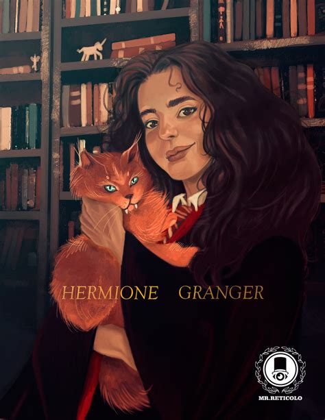 Douglas Nogueira Hermione And Crookshanks