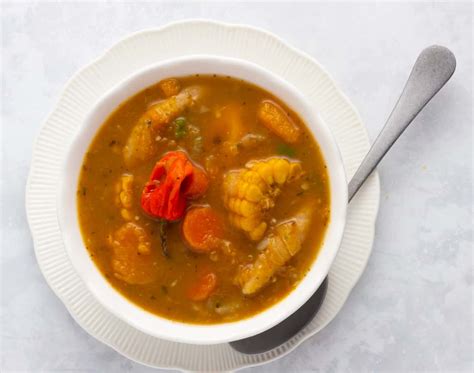 Jamaican Chicken Soup Recipe · Eat Well Abi