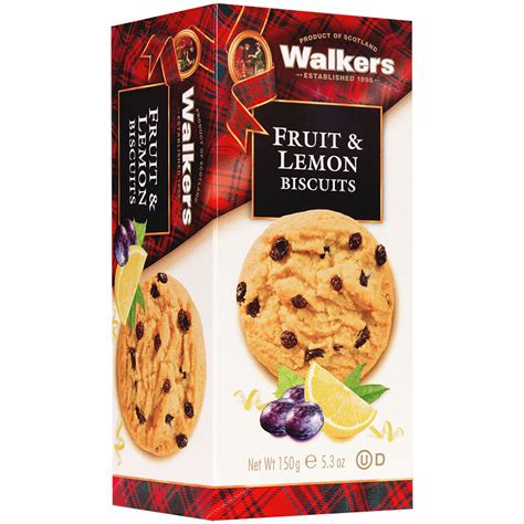 Walkers Biscuits Fruitandlemon 150g