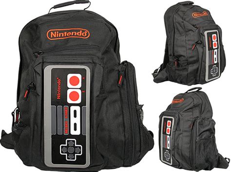 Nintendo Controller Back Pack Images Courtesy 80stees Ohgizmo