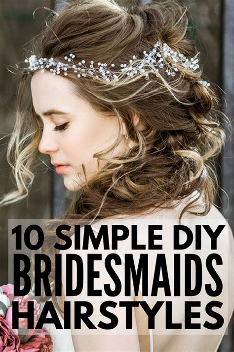10 Easy Bridesmaid Hairstyles For Long Hair Meraki Lane