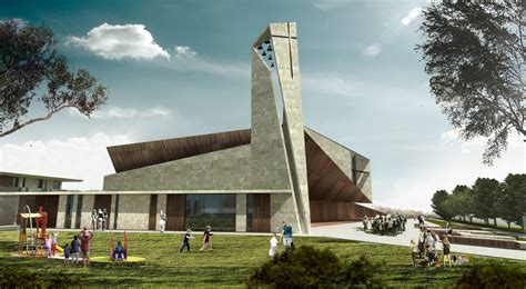 Modern Church Building Design Plans