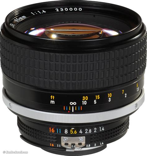 Nikon Ai Af Nikkor 85mm F If レンズ単焦点 Mainchujp