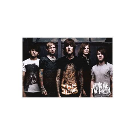 Bring Me The Horizon Poster 599 Liked On Polyvore Featuring Home