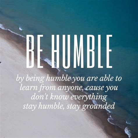 Quotes On Being Humble Inspiration