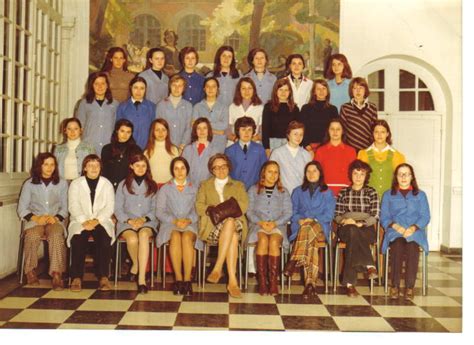 Photo De Classe Td1 De 1973 Lycée De Jeunes Filles Copains Davant