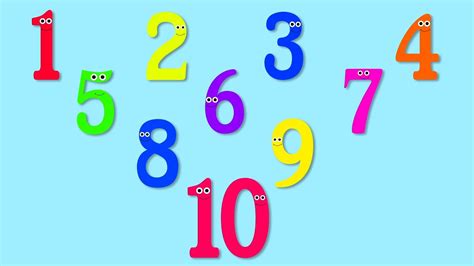 Ten Little Numbers Learning Videos For Children Preschool Rhymes By