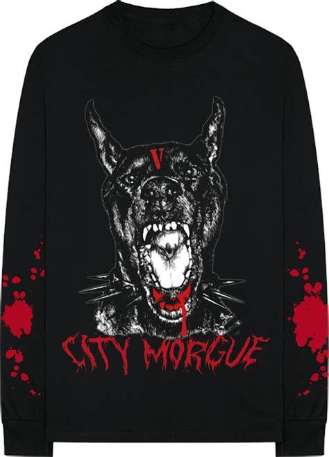 City Morgue X Vlone Bark Longsleeve Tee Black Fw19