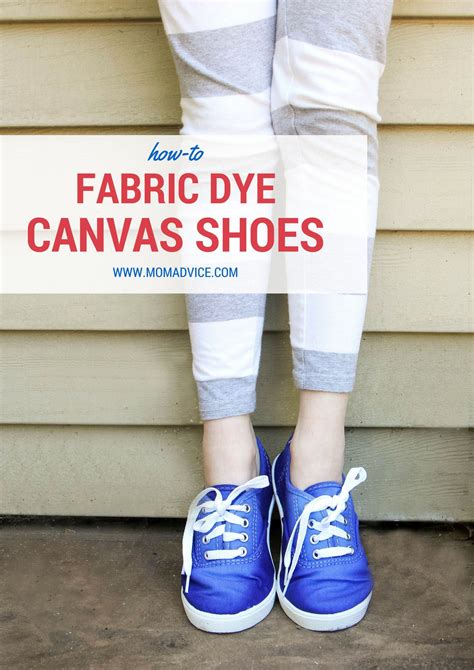 How To Dye Canvas Shoes Momadvice