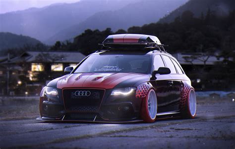 Wallpaper Audi Car Tuning Future Stance Low Before By Khyzyl