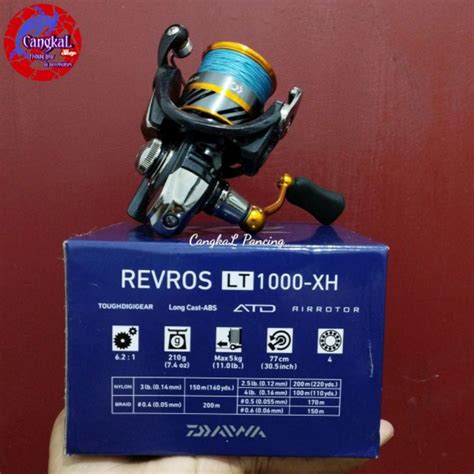 Jual Reel Daiwa Revros Lt Xg Bekas Shopee Indonesia