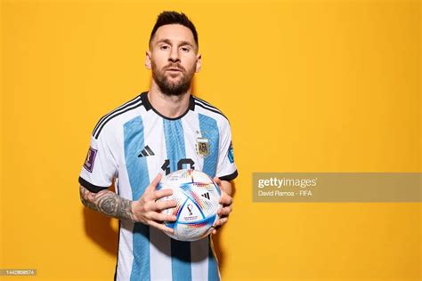 lionel messi of argentina poses during the official fifa world cup news photo getty images