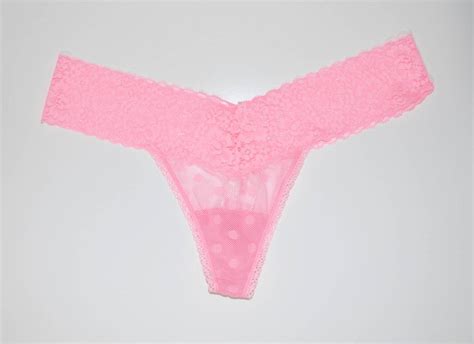 victoria s secret pink all over lace thong panty ebay