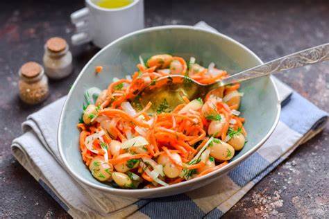 Салат с фасолью диета