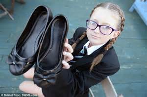 Bristol Schoolgirl Was Put In Isolation Because Her Black Shoes Had A