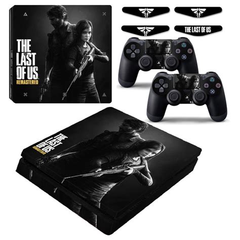 The Last Of Us Ps4 Slim Vinyl Skin Decal Sticker Cover Case For Sony