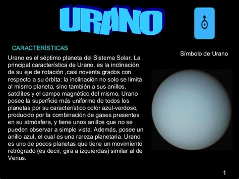 Planeta Urano Imágenes Resumen E Información Para Niños