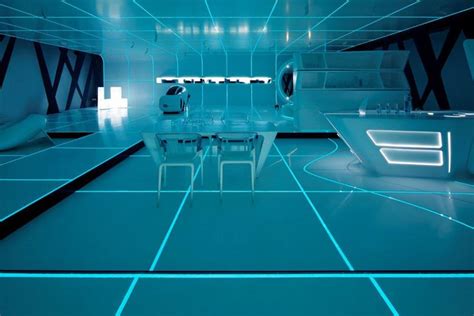 Tron Designs Corian® Futuristic Interior Futuristic Furniture