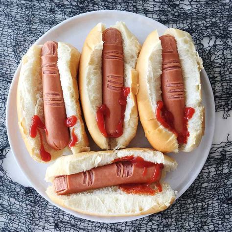 Halloween Hot Dog Fingers A Pretty Life In The Suburbs