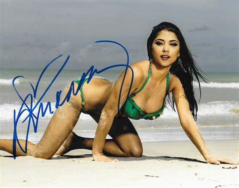 Arianny Celeste Ufc Octagon Girl Signed X Photo Autographed Playboy Model Collectible