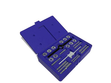 Irwin Hanson 24 Piece Standard Sae Tap And Die Set In The Tap And Die
