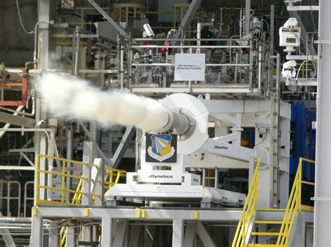 Air Force Demonstrates Rocket Engine Preburner For Advanced Liquid