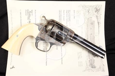 Colt 1873 Single Action Army Bisley Model 32 20 Wcf Saa Revolver