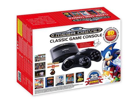 Sega Mega Drive Classic Game Console Retro Nachbau Ink 80 Spiele