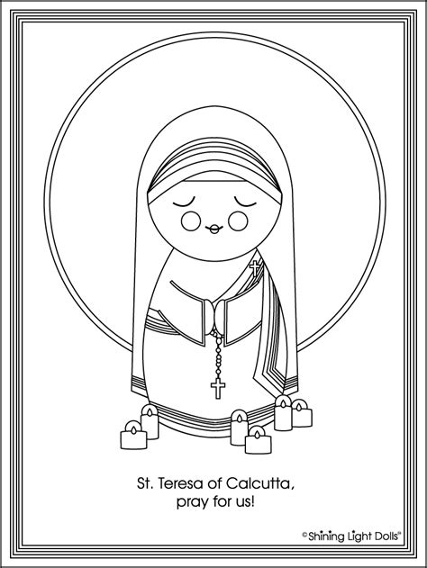 I think that there is no better time to introduce or revisit her incredible wisdom. Coppertop Kitchen: St. Teresa of Calcutta Party! (Shining ...