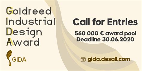 Goldreed Industrial Design Award 2020 Industrial Design Competition
