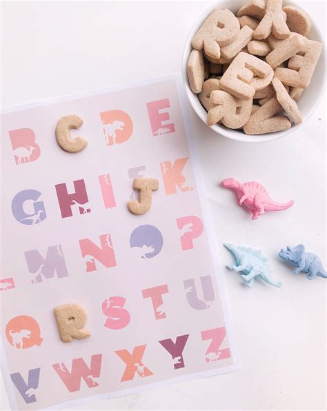Free Download Dinosaur Alphabet Printable The Bear And The Fawn
