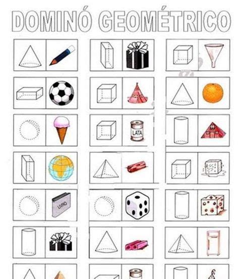 DominÓ De SÓlidos GeomÉtricos Atividades De Geometria Sólidos