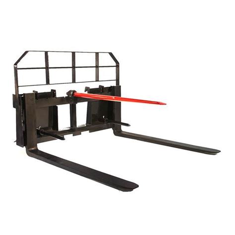 60 Pallet Fork Hay Bale Spear Attachment 5500 Lb Capacity Skid Steer