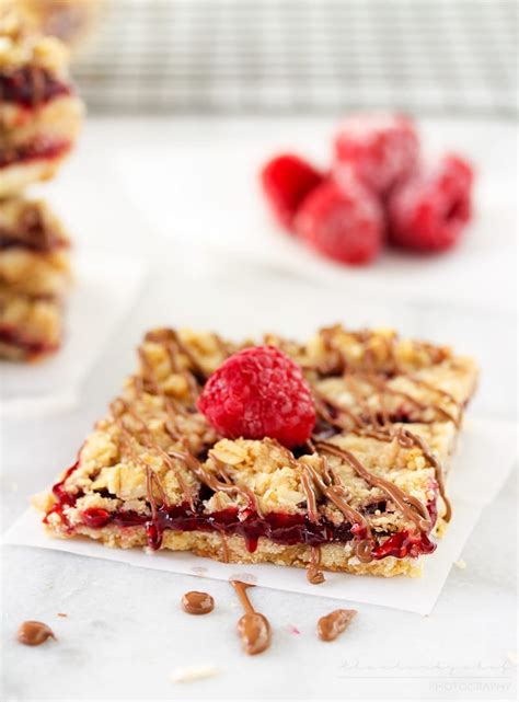Fantastic and the total prep time is about 15 minutes. Skinny Raspberry Shortbread Bars - The Chunky Chef