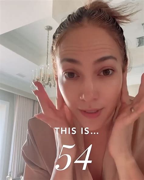 Jennifer Lopez Gives Fans No Filter Look At Her Skincare Routine