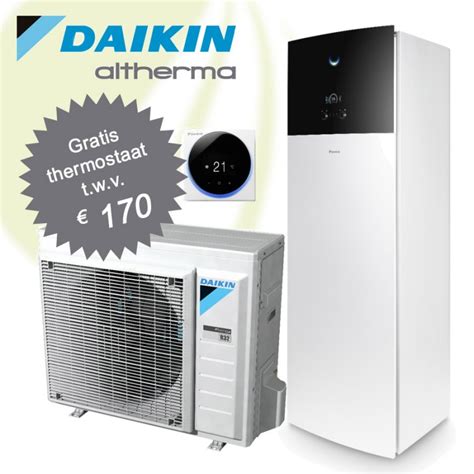 Daikin Altherma R F Kw Warmtepomp Met Boiler Voor Verwarmen En